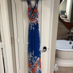 Beautiful floor length floral dress